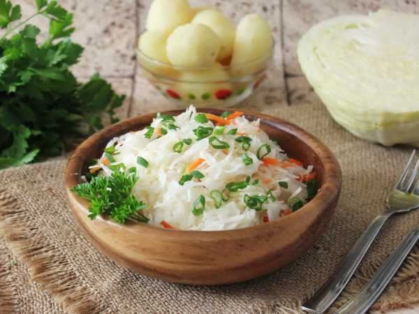 Сладкая квашеная капуста как на рынке