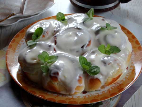 Синнабоны с творогом