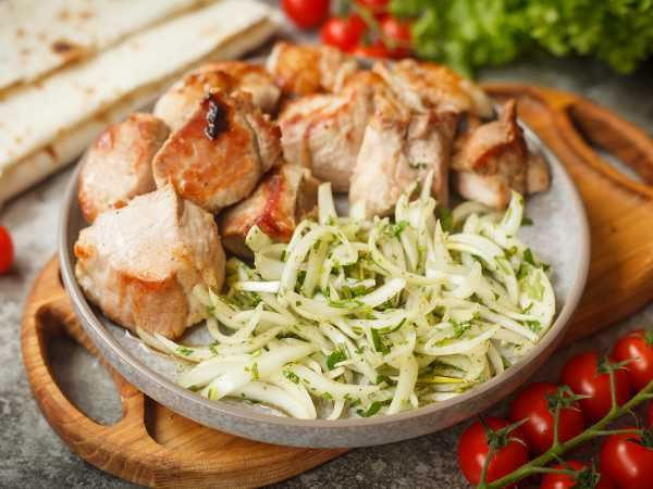 Маринованный лук к шашлыку по-кавказски